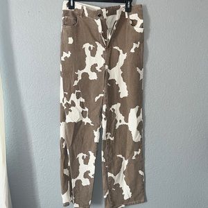 12th Tribe Cow Pants